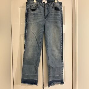 PARKER SMITH Light Blue Straight Leg Jeans